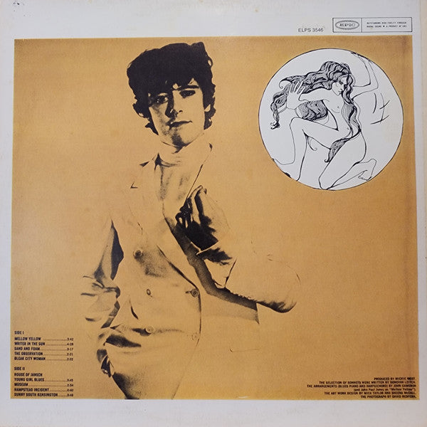 Donovan : Mellow Yellow (LP, Album, RE)