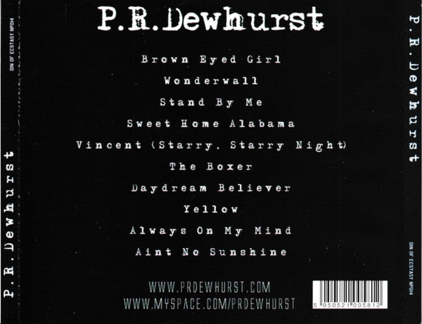 P.R. Dewhurst* : P. R. Dewhurst (CD, Album)