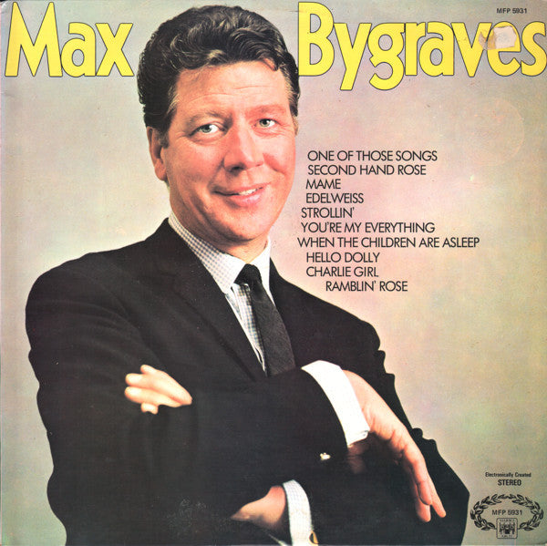 Max Bygraves : Max Bygraves (LP, Comp)