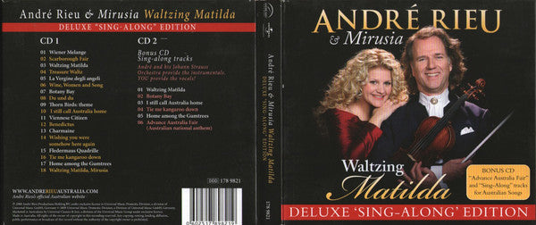 André Rieu & Mirusia Louwerse : Waltzing Matilda (2xCD, Album, S/Edition)