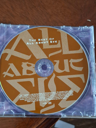 All About Eve : The Best Of All About Eve (CD, Comp)