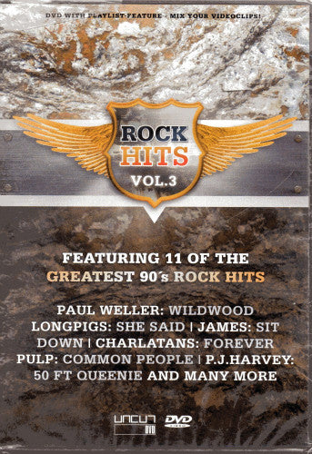 Various : Rock Hits Vol. 3 (DVD-V, Comp, Multichannel, PAL)