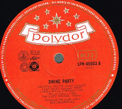 Werner Müller And The RIAS-Dance-Orchestra*, Erwin Lehn And His Orchestra* : Swing Party (10", Album)