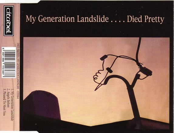 Died Pretty : My Generation Landslide (CD, Single)