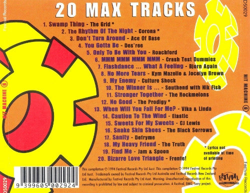 Various : Hit Machine 6 (CD, Comp)