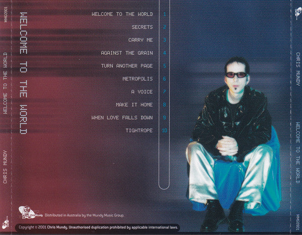 Chris Mundy (3) : Welcome To The World (CD, Album)