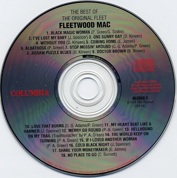 Fleetwood Mac : The Best Of The Original Fleetwood Mac (CD, Comp, RE)