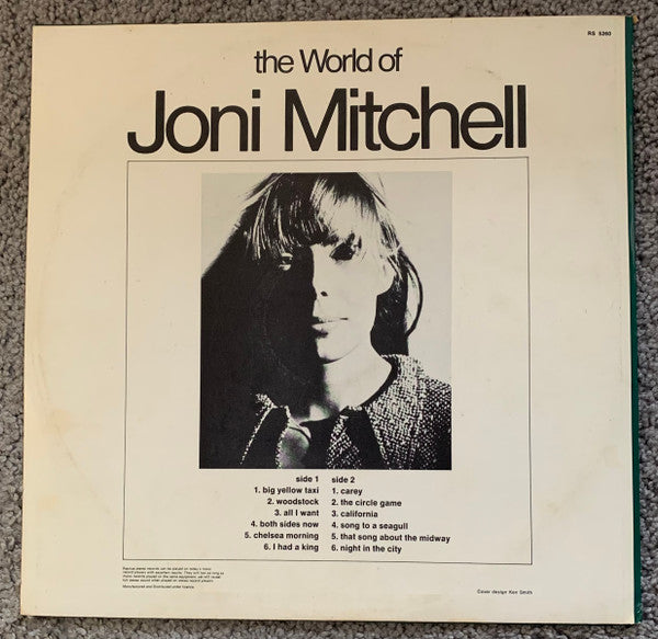 Joni Mitchell : The World Of Joni Mitchell (LP, Comp, Fir)