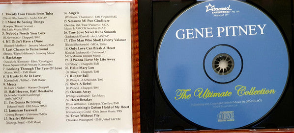 Gene Pitney : The Ultimate Collection (CD, Comp)