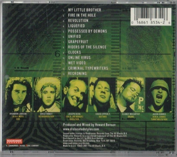 Dislocated Styles : Pin The Tail On The Honkey (CD, Album)