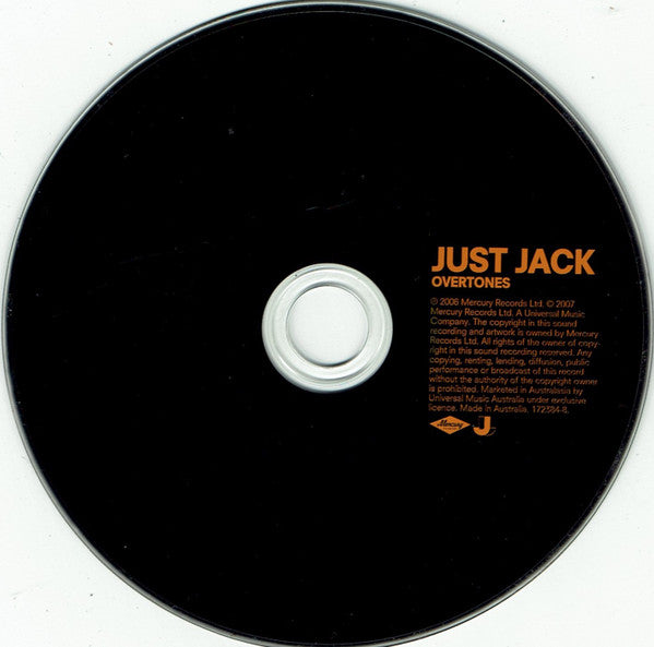 Just Jack : Overtones (CD, Album)