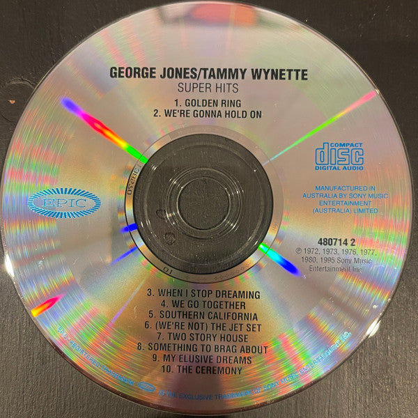 George Jones & Tammy Wynette : Super Hits (CD, Comp)