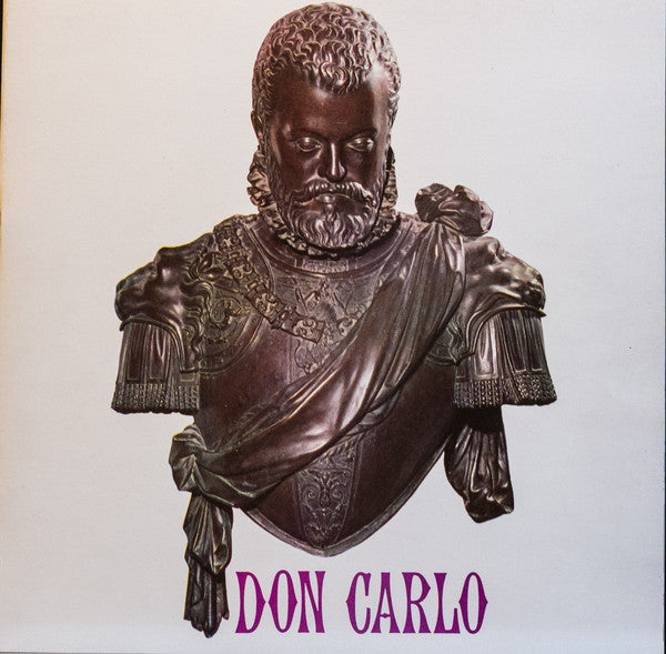 Giuseppe Verdi, Nicolai Ghiaurov · Carlo Bergonzi · Grace Bumbry · Renata Tebaldi · Dietrich Fischer-Dieskau, Chorus Of The Royal Opera House, Covent Garden & Orchestra Of The Royal Opera House, Covent Garden, Georg Solti : Don Carlo (4xLP, RE, Nar + Box)