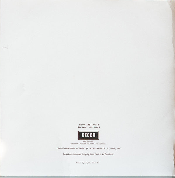 Giuseppe Verdi, Nicolai Ghiaurov · Carlo Bergonzi · Grace Bumbry · Renata Tebaldi · Dietrich Fischer-Dieskau, Chorus Of The Royal Opera House, Covent Garden & Orchestra Of The Royal Opera House, Covent Garden, Georg Solti : Don Carlo (4xLP, RE, Nar + Box)