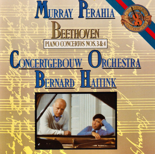 Ludwig van Beethoven - Murray Perahia, Concertgebouworkest, Bernard Haitink : Piano Concertos Nos. 3 & 4 (CD, Album)