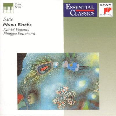 Satie* - Daniel Varsano / Philippe Entremont : Piano Works (CD, Comp, RM)