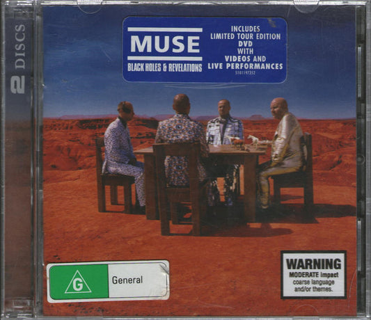 Muse : Black Holes & Revelations (CD, Album + DVD-V + Ltd)