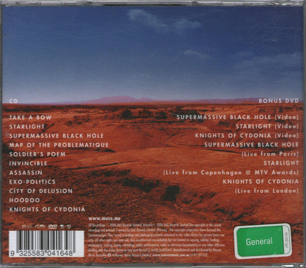 Muse : Black Holes & Revelations (CD, Album + DVD-V + Ltd)