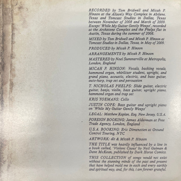 Micah P. Hinson : All Dressed Up And Smelling Of Strangers (2xCD, Album, Promo)