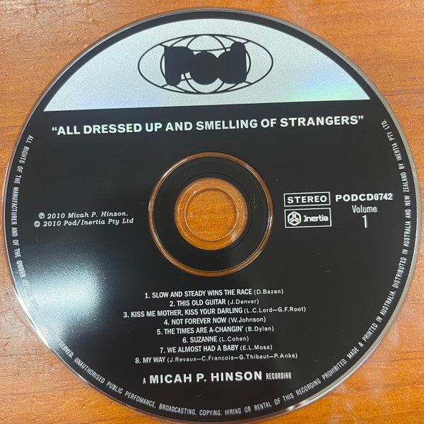 Micah P. Hinson : All Dressed Up And Smelling Of Strangers (2xCD, Album, Promo)