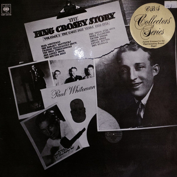 Bing Crosby : The Bing Crosby Story Volume I: The Early Jazz Years, 1928-1932 (2xLP, Comp, Mono, RE)