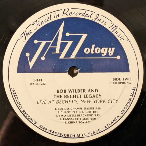 Bob Wilber And The Bechet Legacy : Live At Bechet's, New York City (LP, Album)