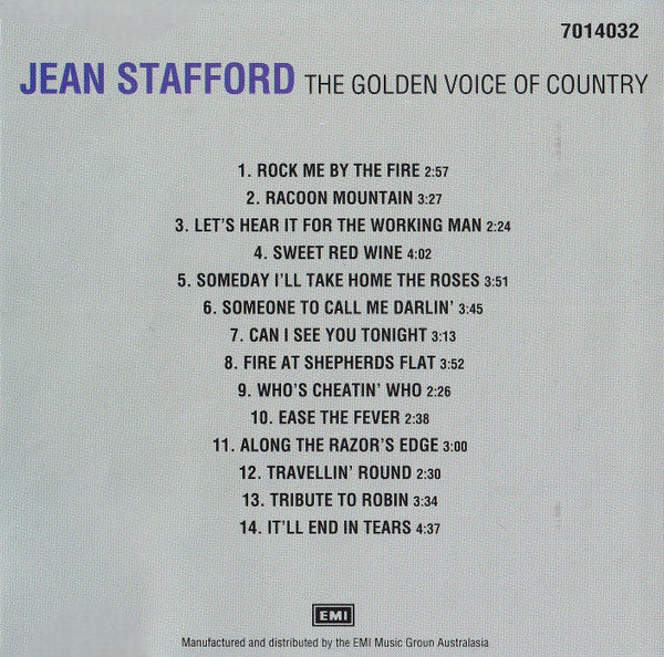 Jean Stafford : The Golden Voice Of Country (CD, Comp)