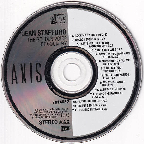 Jean Stafford : The Golden Voice Of Country (CD, Comp)