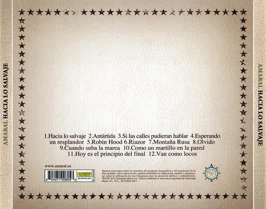 Amaral : Hacia Lo Salvaje (CD, Album, Dig)