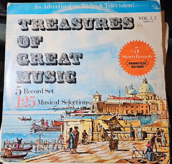 Unknown Artist : 125 Treasures Of Great Music  (5xLP, Two)