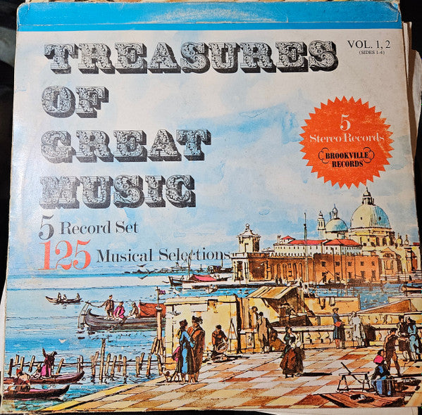 Unknown Artist : 125 Treasures Of Great Music  (5xLP, Two)