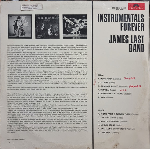 James Last Band* : Instrumentals Forever (LP, Album)