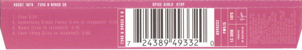 Spice Girls : Stop (CD, Single)