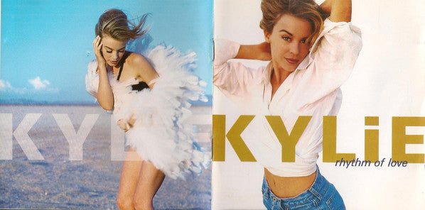 Kylie* : Rhythm Of Love (CD, Album, Whi)