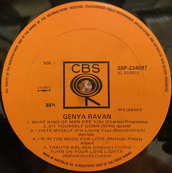 Genya Ravan : Genya Ravan (LP, Album)
