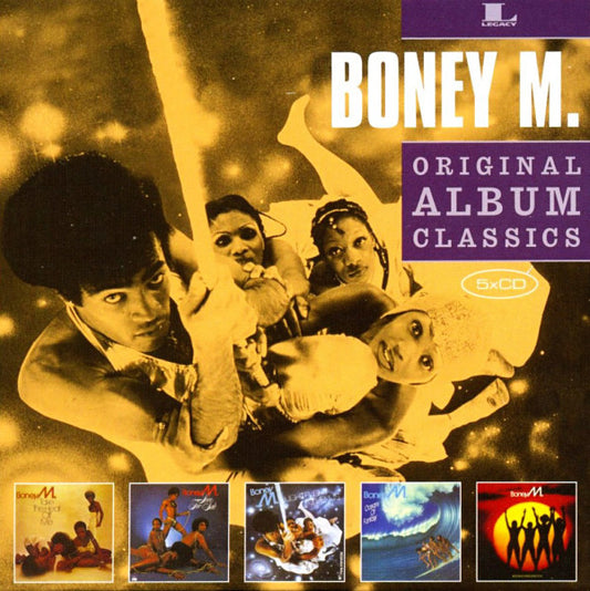 Boney M. : Original Album Classics (5xCD, Album, RE, RM + Box, Comp)