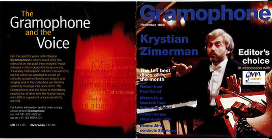 Various : Gramophone November 1999 (CD, Comp)
