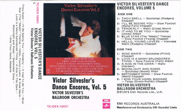 Victor Silvester : Victor Silvester's Dance Encores Vol. 5 (Cass, Album)