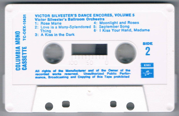 Victor Silvester : Victor Silvester's Dance Encores Vol. 5 (Cass, Album)