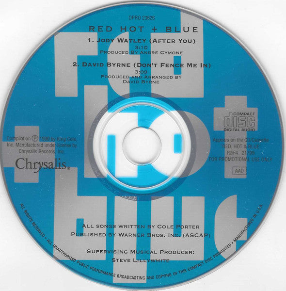 Jody Watley / David Byrne : After You / Don't Fence Me In (CD, Single, Promo)