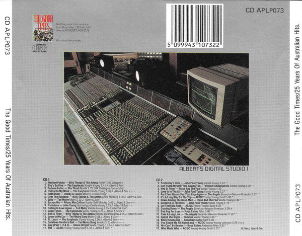 Various : The Good Times/25 Years Of Australian Hits (2xCD, Comp)