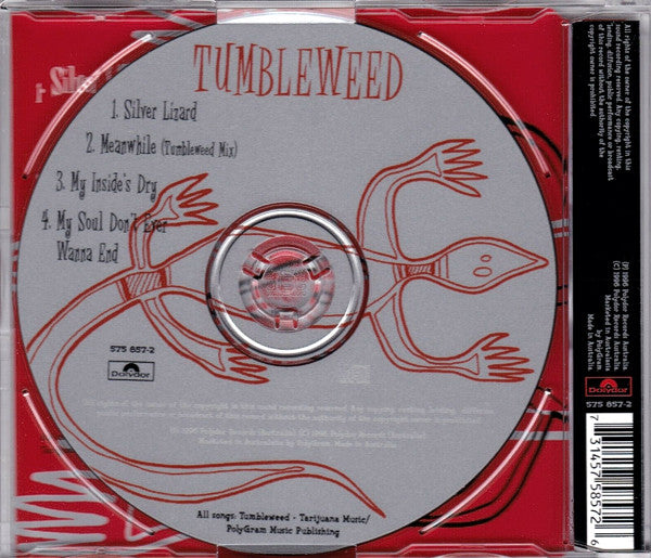 Tumbleweed : Silver Lizard (CD, Maxi)