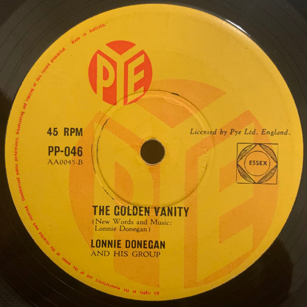 Lonnie Donegan And His Group* : My Old Man's A Dustman (7", Single)