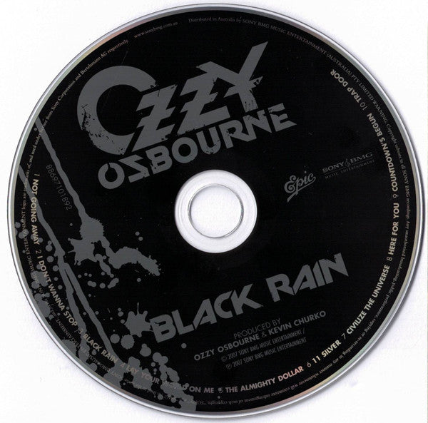 Ozzy Osbourne : Black Rain (CD, Album)