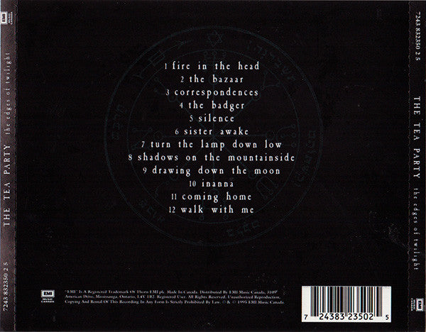 The Tea Party : The Edges Of Twilight (CD, Album)