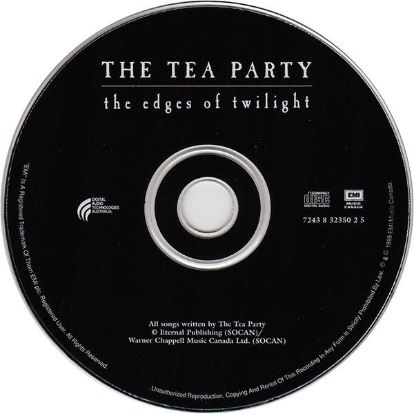The Tea Party : The Edges Of Twilight (CD, Album)