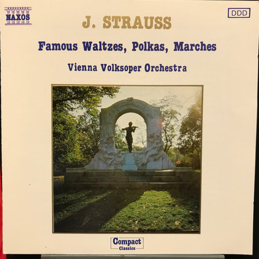 Johann Strauss Jr., Wiener Volksopernorchester : Famous Waltzes, Polkas, Marches (CD, Comp)