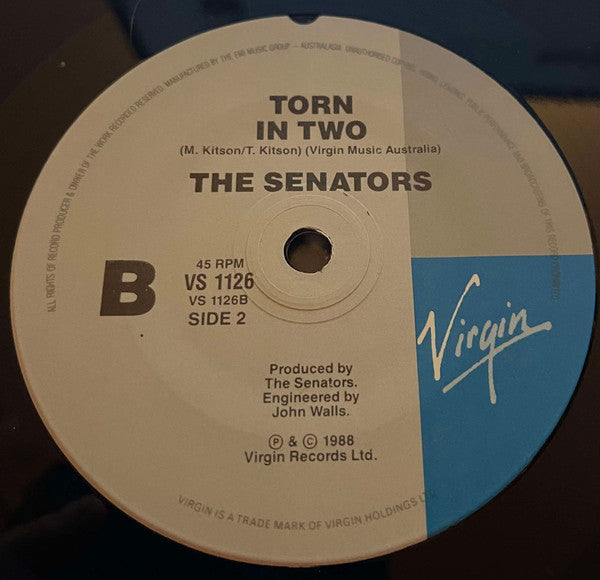 The Senators : I Don't Care About The Past (7")