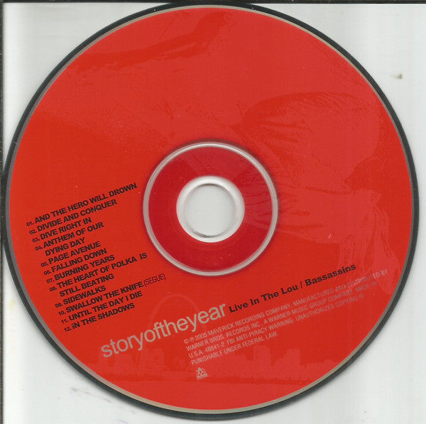 Story Of The Year : Live In The Lou / Bassassins (CD, Album + DVD, NTSC)