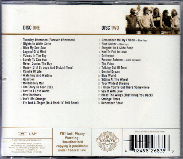 The Moody Blues : Gold (2xCD, Comp, RM)